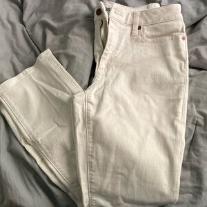 Cream Denim Jeans